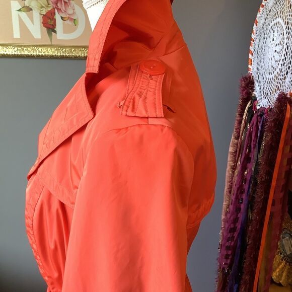 ‎Jessica Simpson Trench Coat with floral lining - Picture 5 of 8